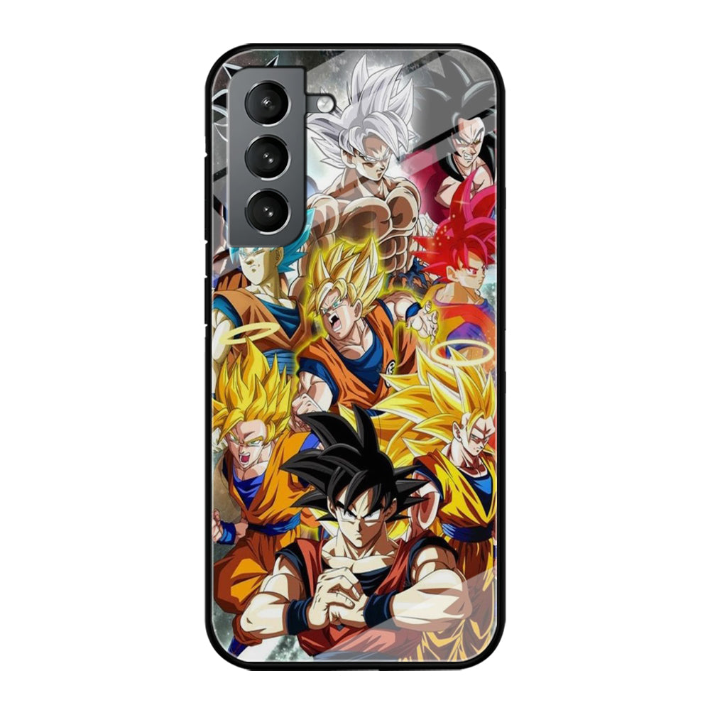 Dragon Ball - Goku 006 Samsung Galaxy S21 Plus Case-Phone Case-Tempered Glass Case-Altracase