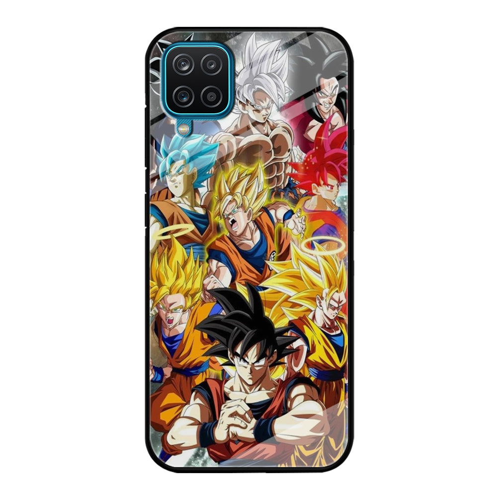 Dragon Ball - Goku 006 Samsung Galaxy A12 Case-Phone Case-Tempered Glass Case-Altracase