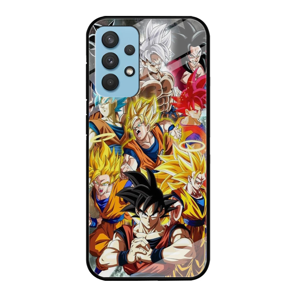 Dragon Ball - Goku 006 Samsung Galaxy A32 Case-Phone Case-Tempered Glass Case-Altracase