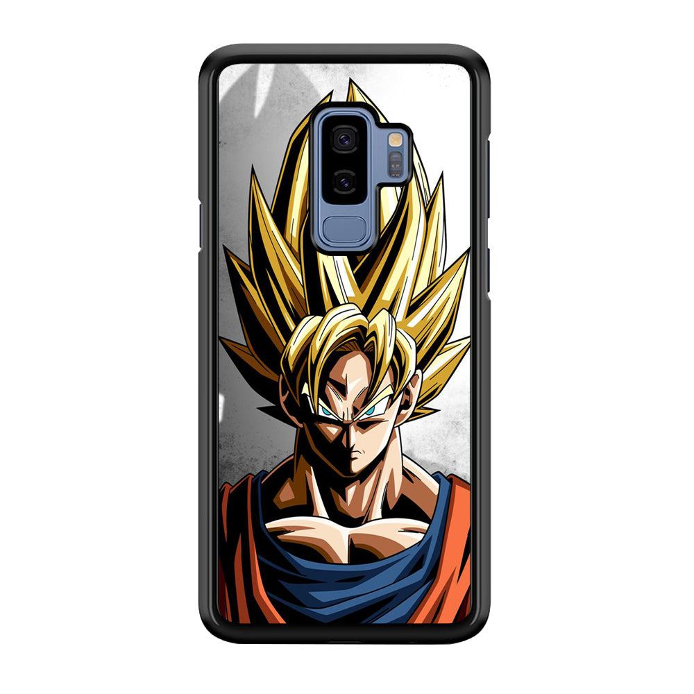Dragon Ball - Goku 014 Samsung Galaxy S9 Plus Case-Phone Case-Rubber Black (2D Case)-Altracase