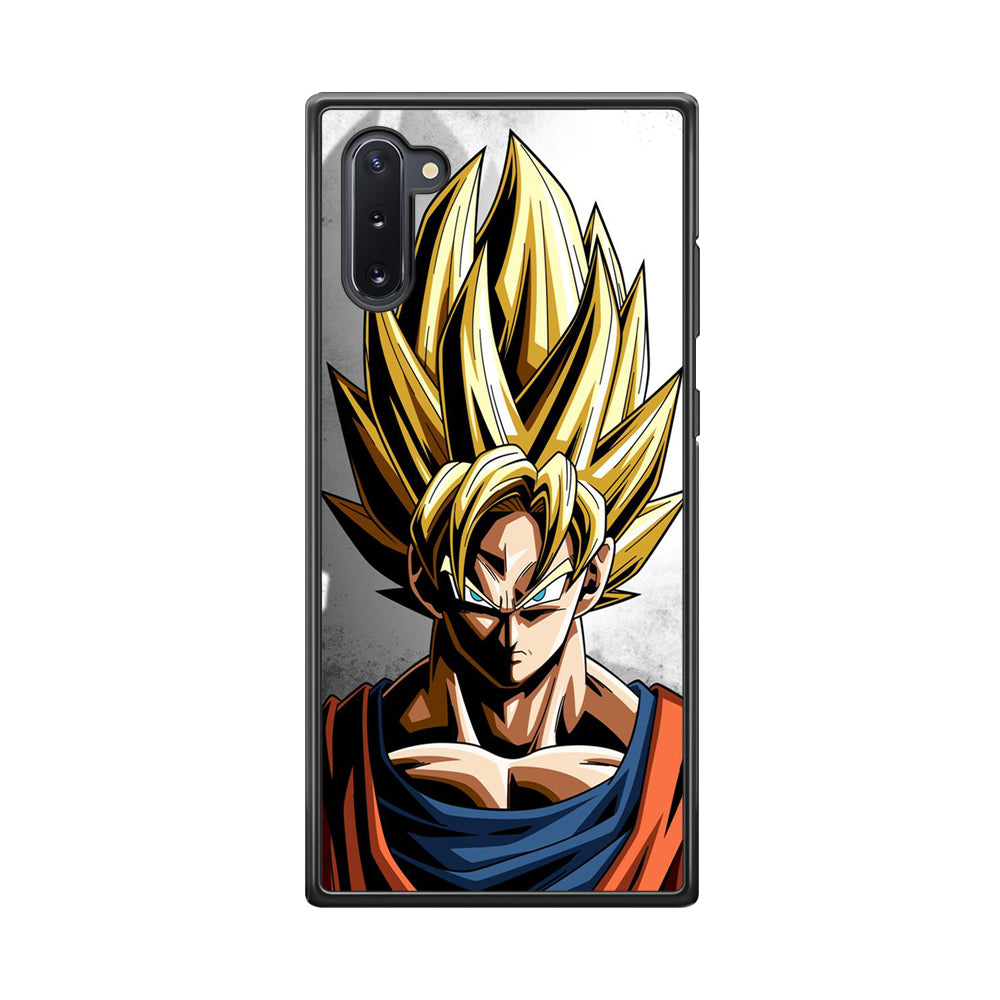 Dragon Ball - Goku 014 Samsung Galaxy Note 10 Case-Phone Case-Rubber Black (2D Case)-Altracase