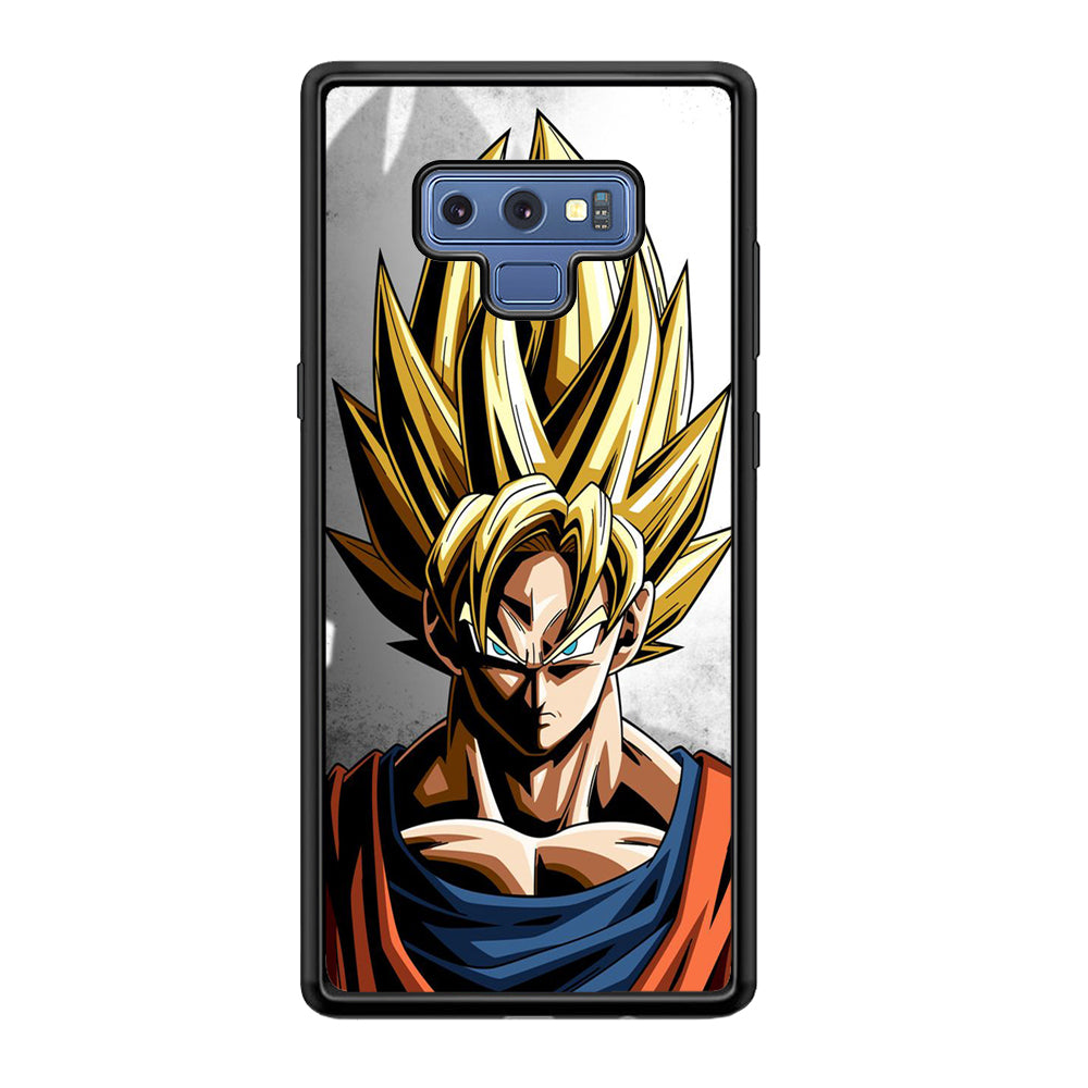 Dragon Ball - Goku 014 Samsung Galaxy Note 9 Case-Phone Case-Rubber Black (2D Case)-Altracase
