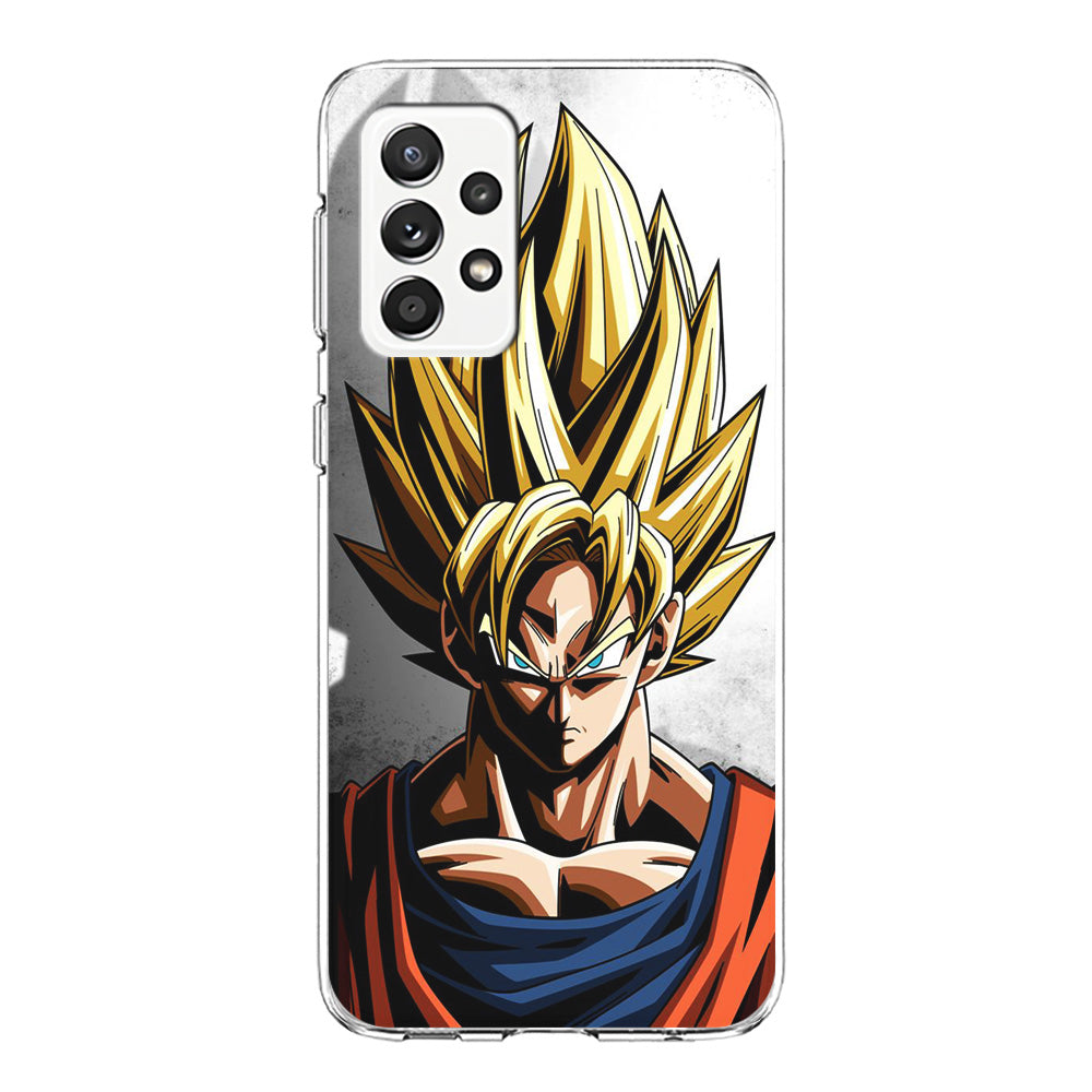 Dragon Ball - Goku 014 Samsung Galaxy A52 Case-Phone Case-Clear Soft Case-Altracase