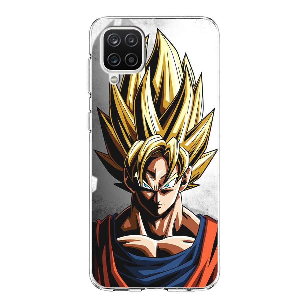 Dragon Ball - Goku 014 Samsung Galaxy A12 Case-Phone Case-Clear Soft Case-Altracase