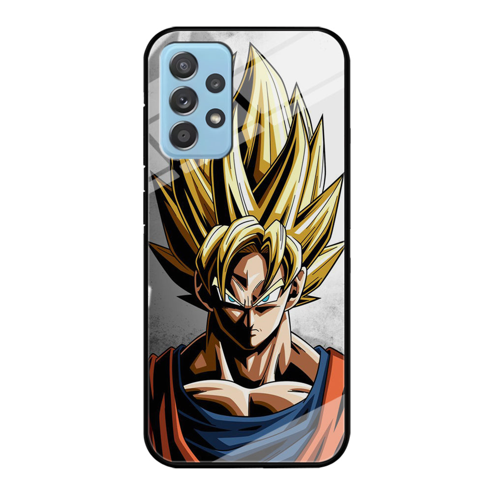 Dragon Ball - Goku 014 Samsung Galaxy A72 Case-Phone Case-Tempered Glass Case-Altracase