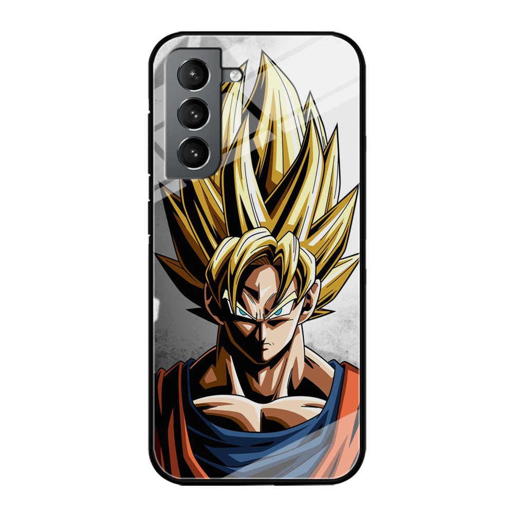 Dragon Ball - Goku 014 Samsung Galaxy S21 Plus Case-Phone Case-Tempered Glass Case-Altracase