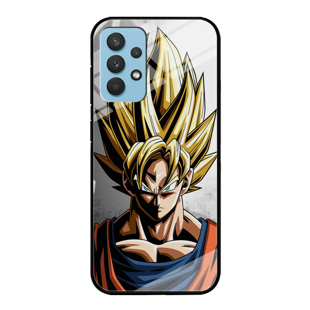 Dragon Ball - Goku 014 Samsung Galaxy A32 Case-Phone Case-Tempered Glass Case-Altracase