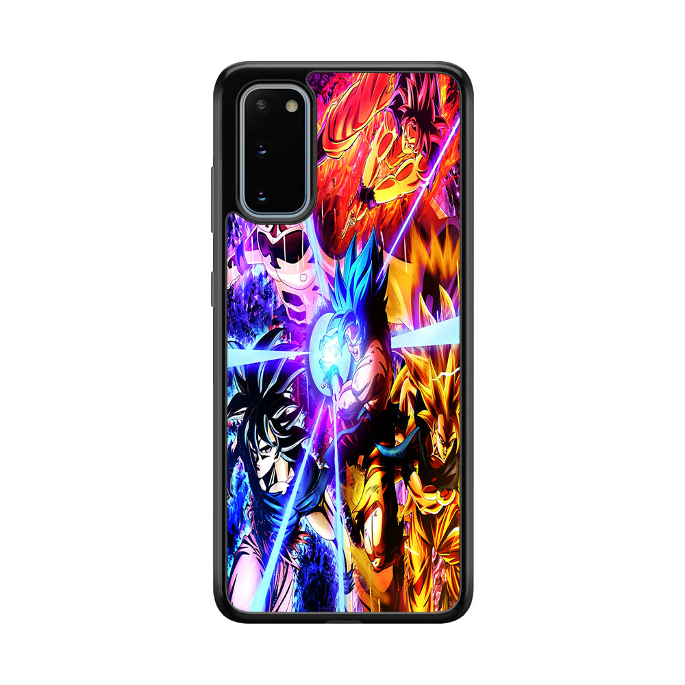 Dragon Ball Super Saiyan Kamehameha Samsung Galaxy S20 Case-Phone Case-Tempered Glass Case-Altracase