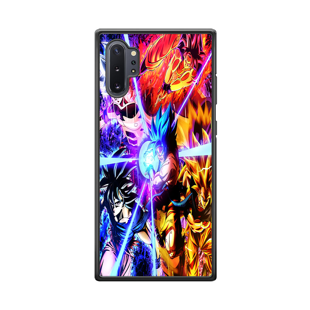 Dragon Ball Super Saiyan Kamehameh Samsung Galaxy Note 10 Plus Case-Phone Case-Tempered Glass Case-Altracase