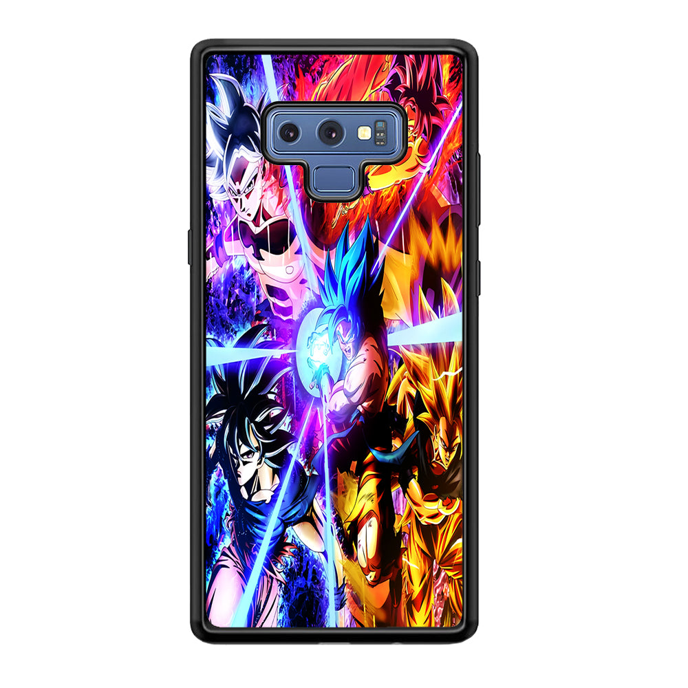 Dragon Ball Super Saiyan Kamehameha Samsung Galaxy Note 9 Case-Phone Case-Tempered Glass Case-Altracase