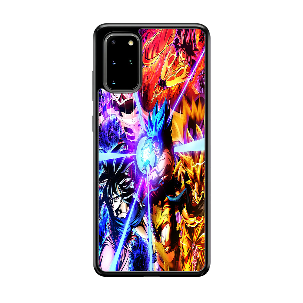 Dragon Ball Super Saiyan Kamehameha Samsung Galaxy S20 Plus Case-Phone Case-Tempered Glass Case-Altracase