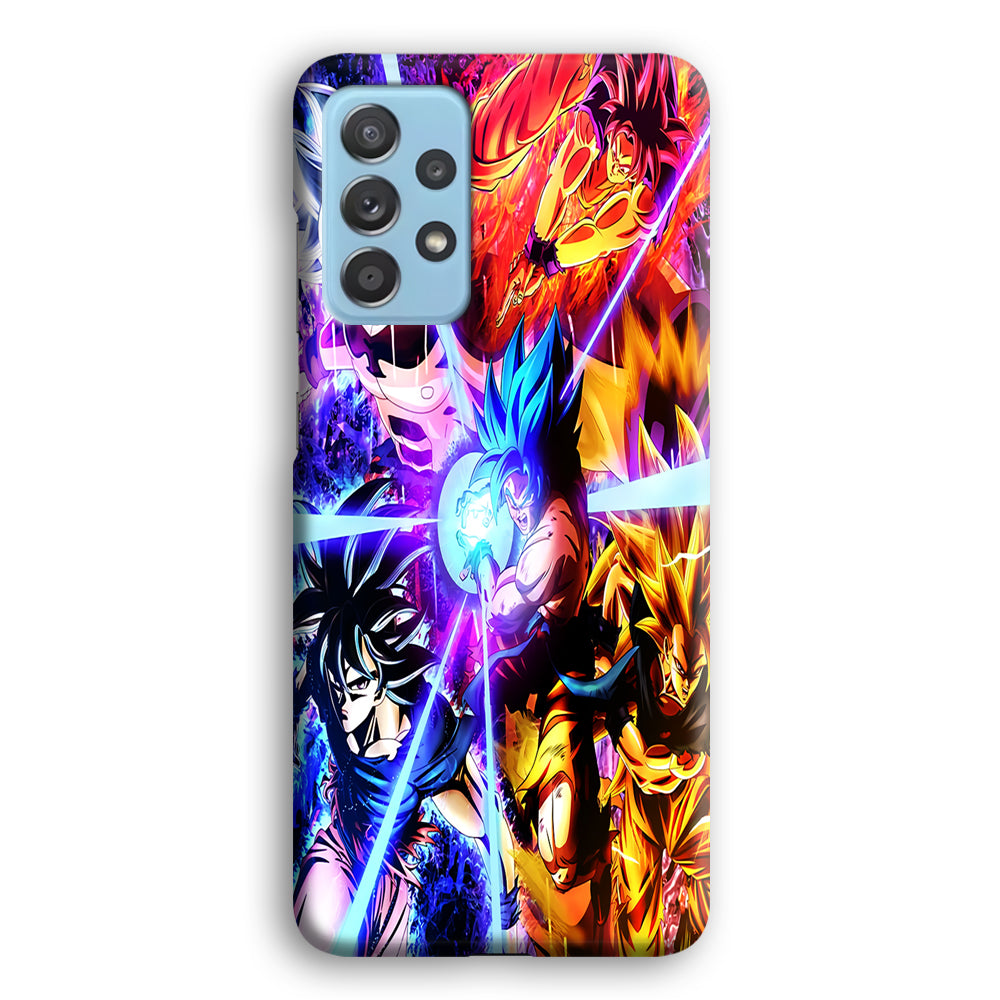 Dragon Ball Super Saiyan Kamehameha Samsung Galaxy A52 Case-Phone Case-3D Case-Altracase