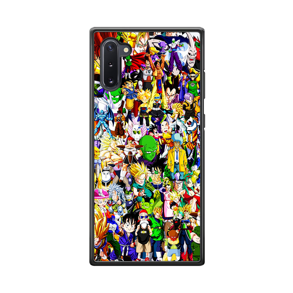 Dragon Ball Z All Characters Samsung Galaxy Note 10 Case-Phone Case-Tempered Glass Case-Altracase