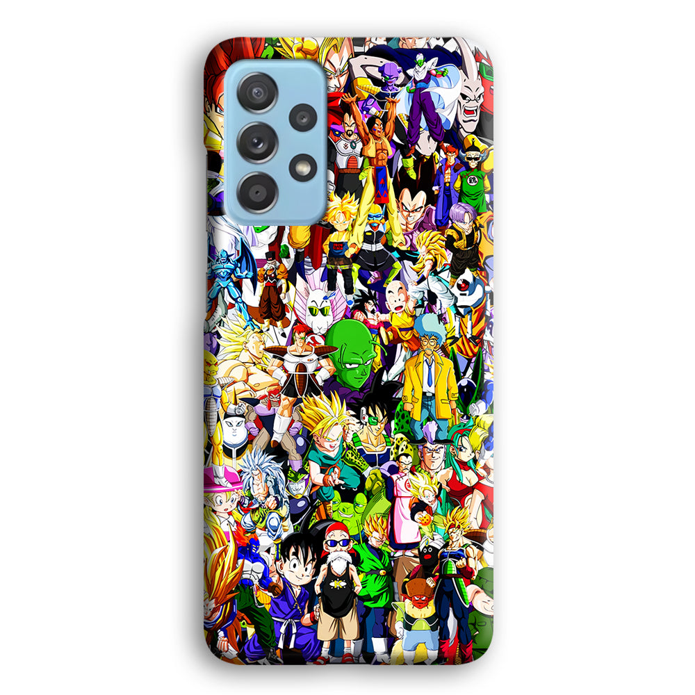 Dragon Ball Z All Characters Samsung Galaxy A72 Case-Phone Case-3D Case-Altracase