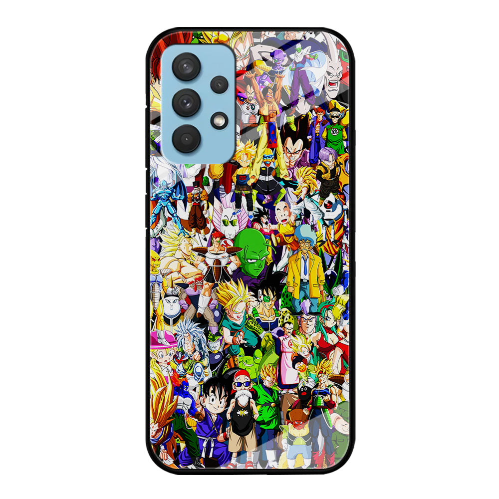 Dragon Ball Z All Characters Samsung Galaxy A32 Case-Phone Case-Tempered Glass Case-Altracase