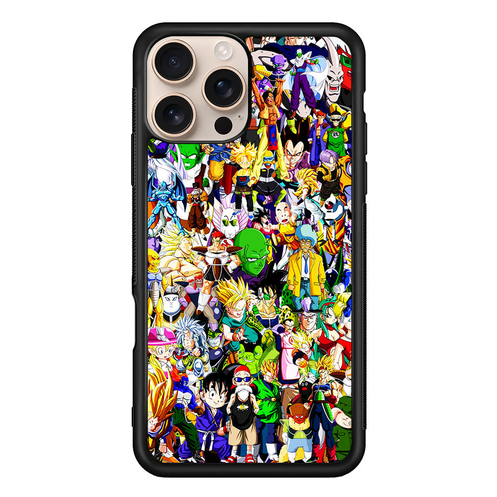 Dragon Ball Z All Characters iPhone 16 Pro Max Case - Altracase