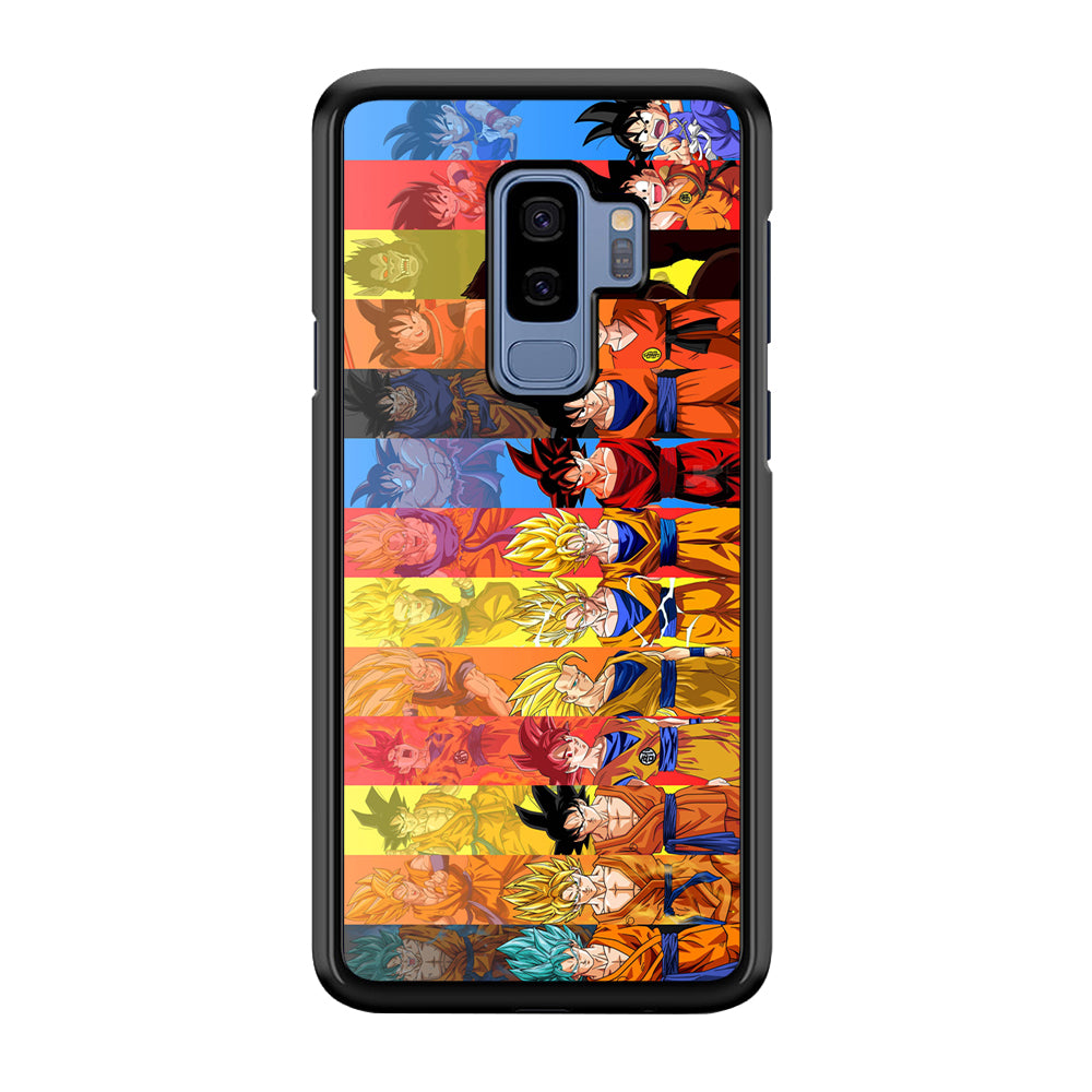 Dragon Ball Z Evolution Samsung Galaxy S9 Plus Case-Phone Case-Rubber Black (2D Case)-Altracase