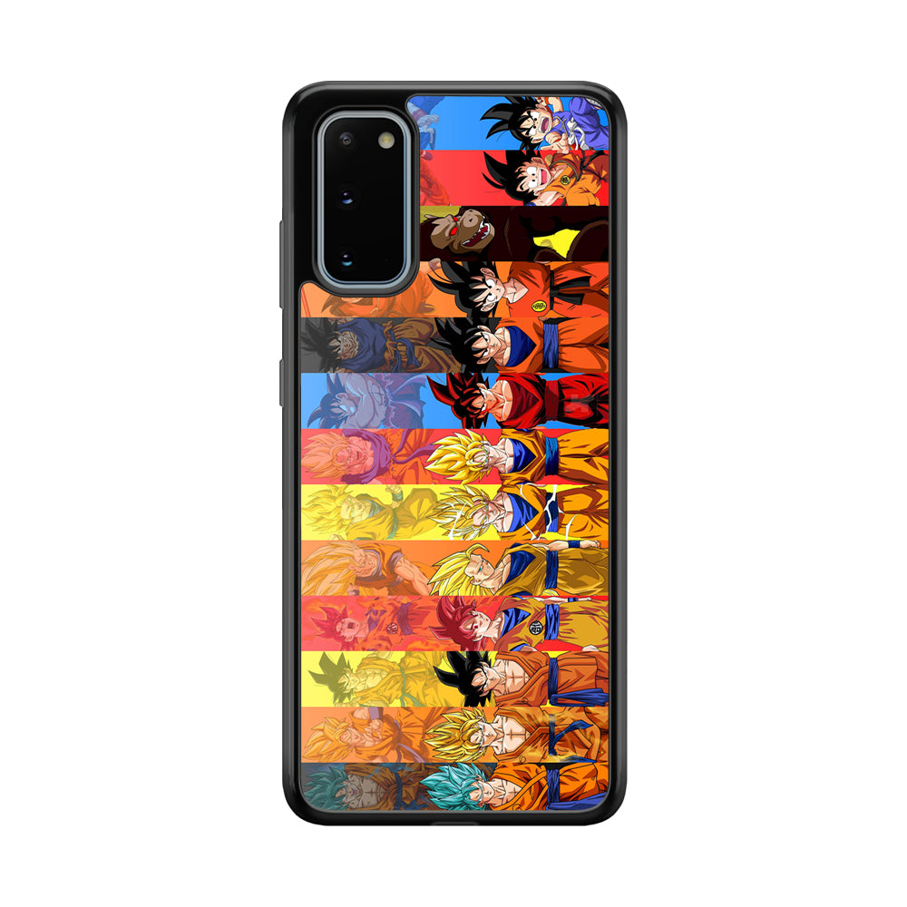 Dragon Ball Z Evolution Samsung Galaxy S20 Case-Phone Case-Rubber Black (2D Case)-Altracase