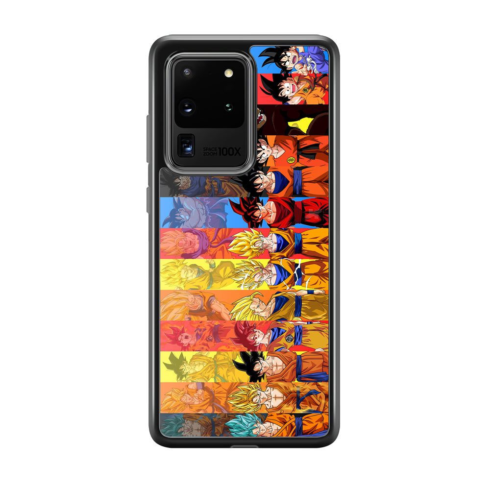 Dragon Ball Z Evolution Samsung Galaxy S20 Ultra Case-Phone Case-Rubber Black (2D Case)-Altracase