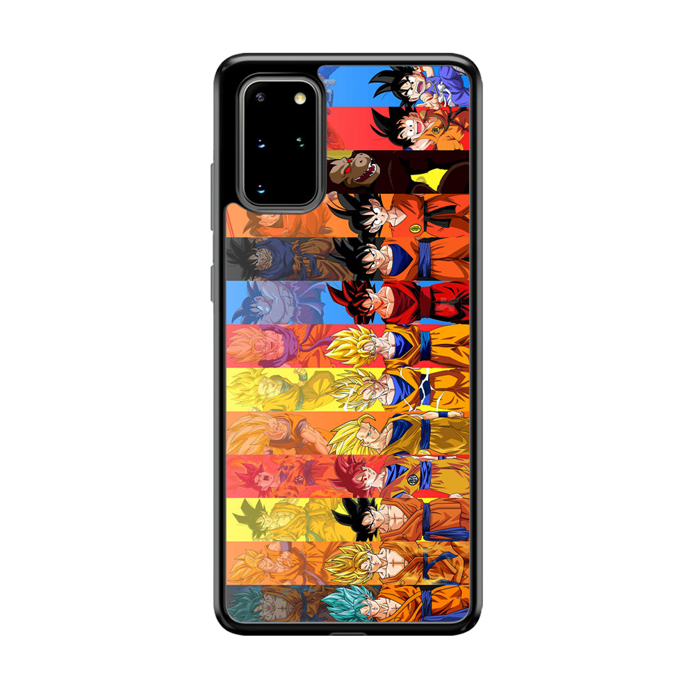 Dragon Ball Z Evolution Samsung Galaxy S20 Plus Case-Phone Case-Rubber Black (2D Case)-Altracase
