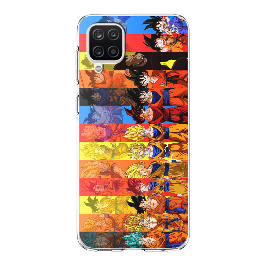 Dragon Ball Z Evolution Samsung Galaxy A12 Case-Phone Case-Clear Soft Case-Altracase