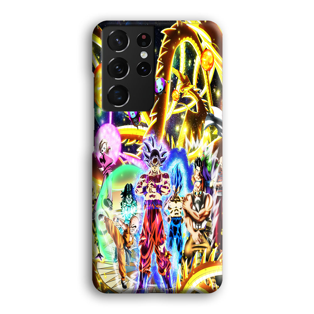 Dragon Ball Z Galaxy Samsung Galaxy S21 Ultra Case-Phone Case-3D Case-Altracase