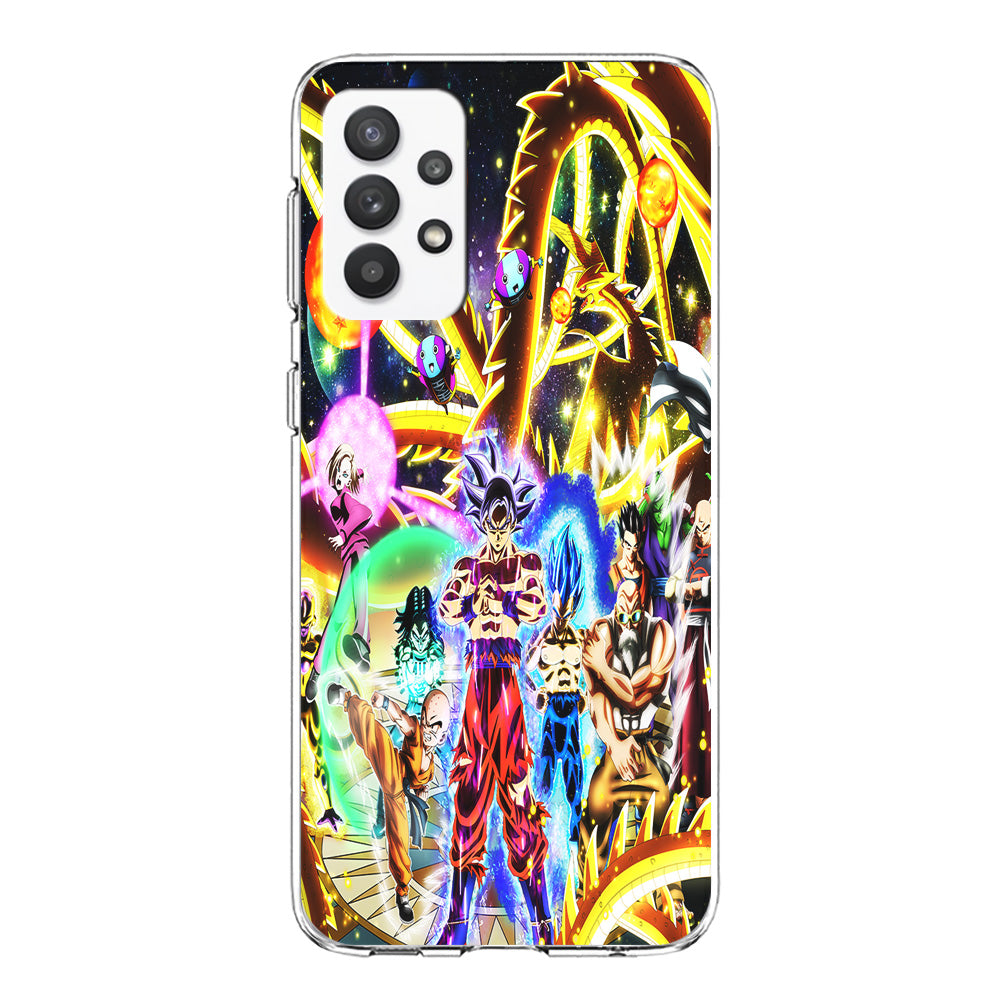 Dragon Ball Z Galaxy Samsung Galaxy A32 Case-Phone Case-Clear Soft Case-Altracase