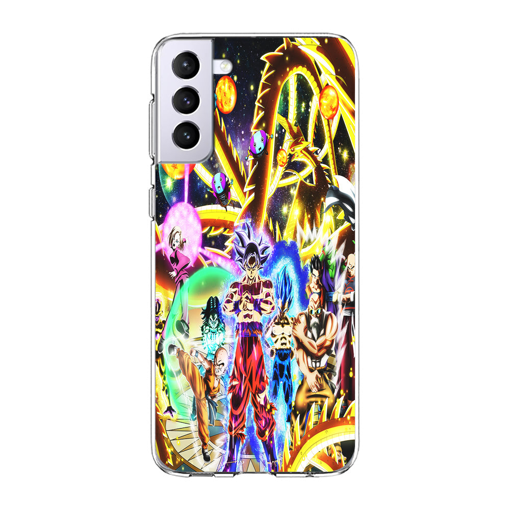 Dragon Ball Z Galaxy Samsung Galaxy S24 Case-Phone Case-Clear Soft Case-Altracase