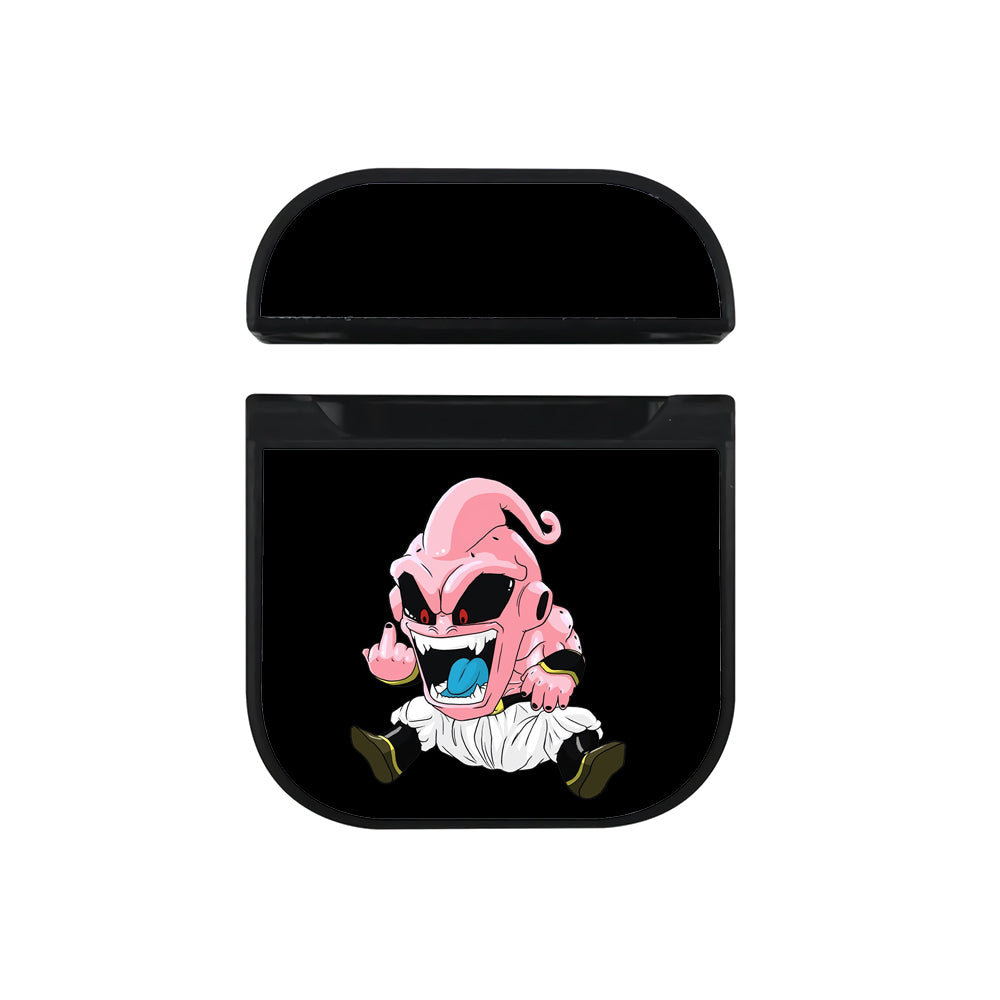 Dragon Ball Z Majin Buu Nice Fingers Apple AirPods Case-AirPod Case-Black-Altracase