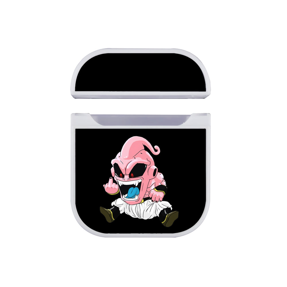 Dragon Ball Z Majin Buu Nice Fingers Apple AirPods Case-AirPod Case-White-Altracase