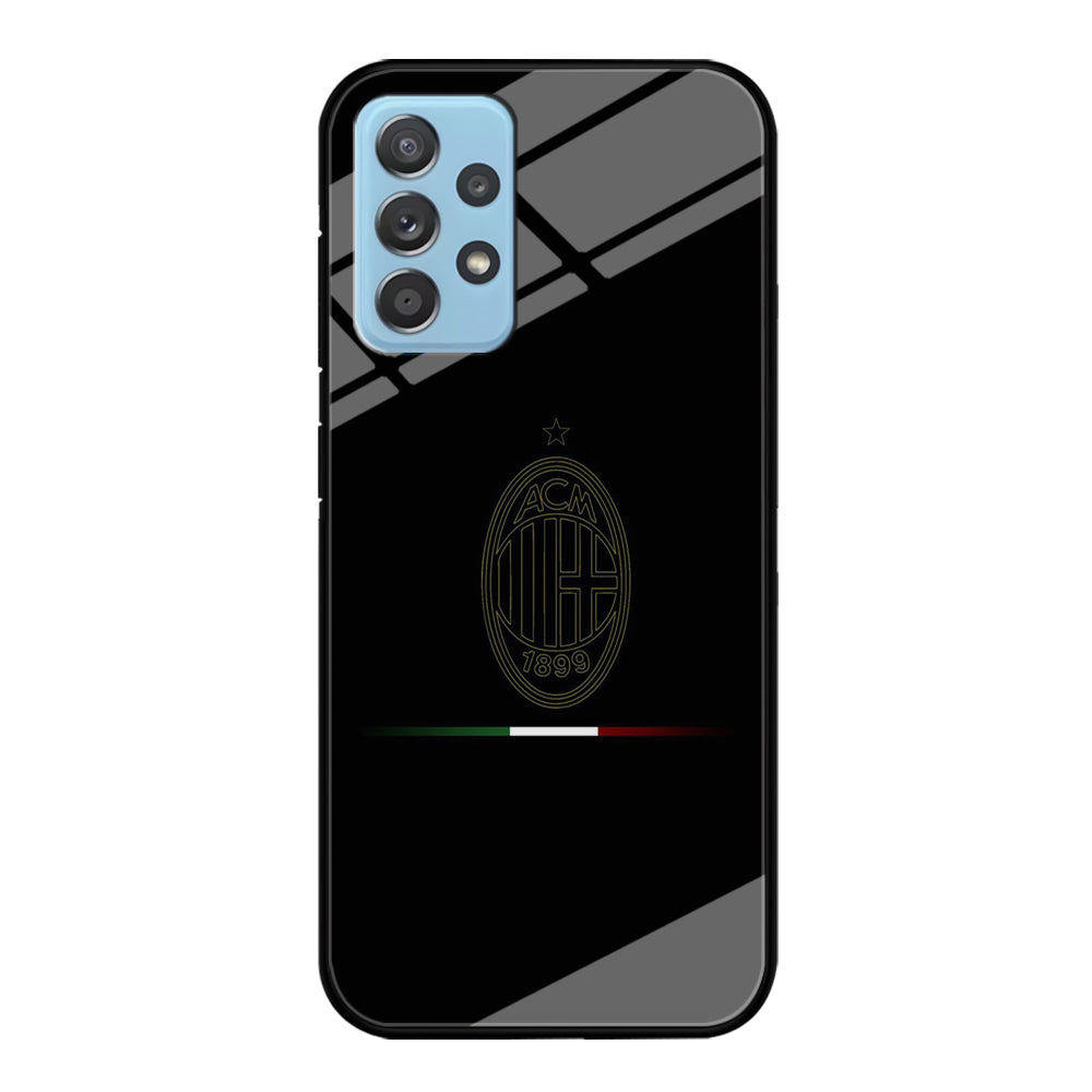 FB AC Milan Samsung Galaxy A72 Case-Phone Case-Tempered Glass Case-Altracase