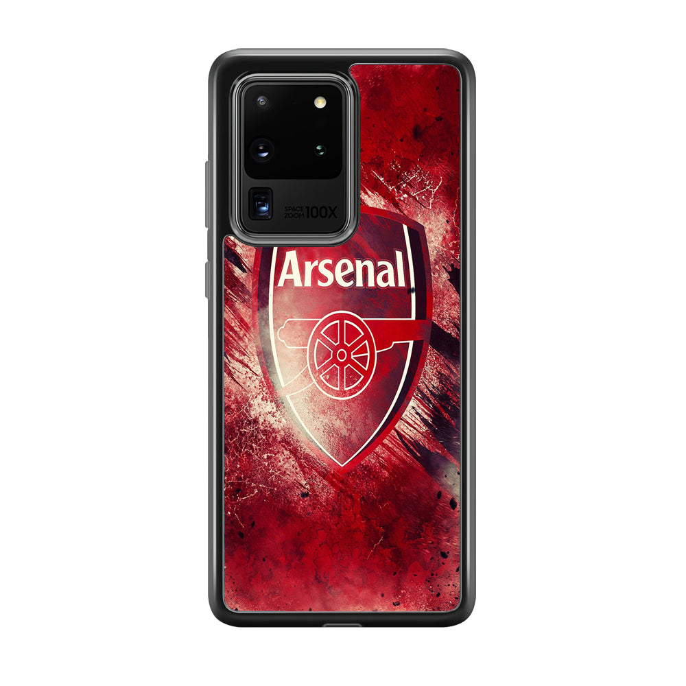FB Arsenal Samsung Galaxy S20 Ultra Case-Phone Case-Tempered Glass Case-Altracase