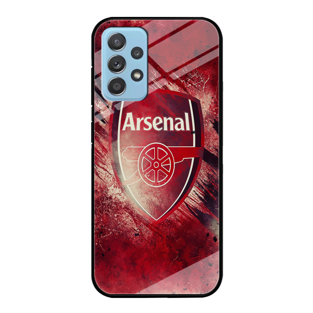 FB Arsenal Samsung Galaxy A72 Case-Phone Case-Tempered Glass Case-Altracase