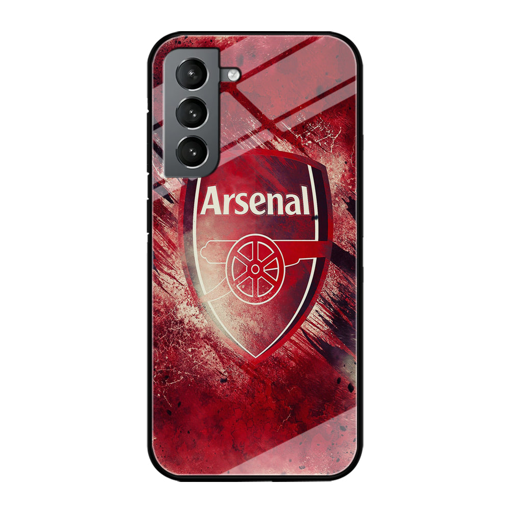 FB Arsenal Samsung Galaxy S21 Plus Case-Phone Case-Tempered Glass Case-Altracase