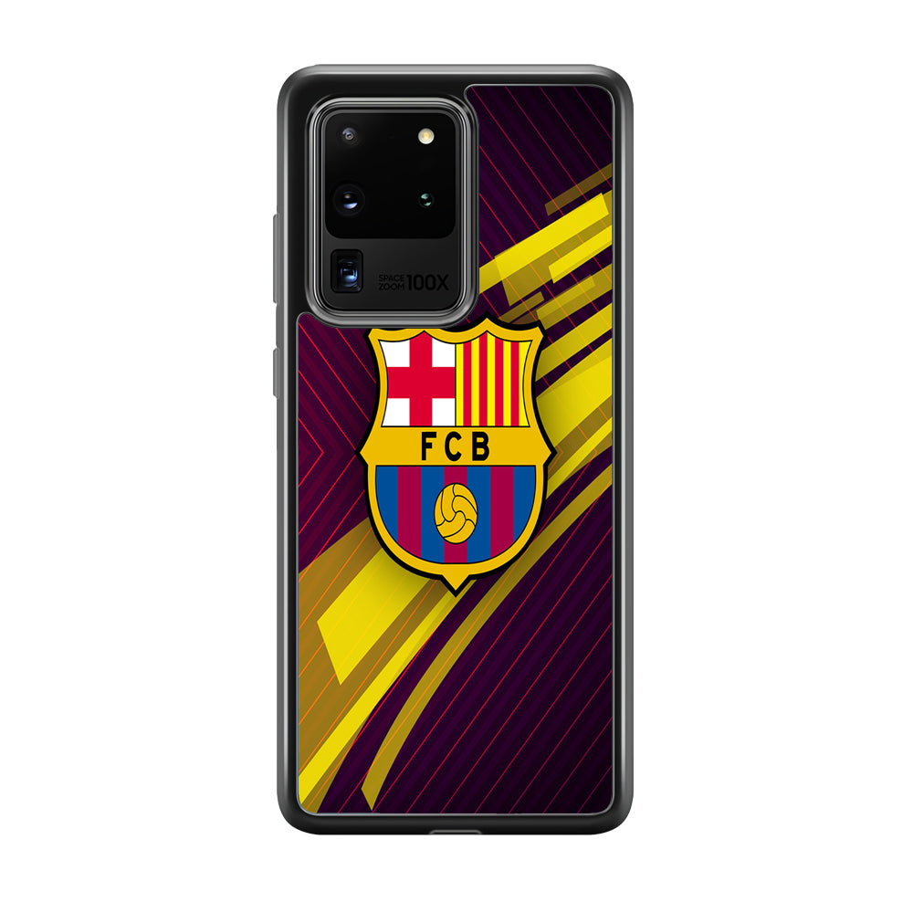 FB Barcelona 001 Samsung Galaxy S20 Ultra Case-Phone Case-Rubber Black (2D Case)-Altracase