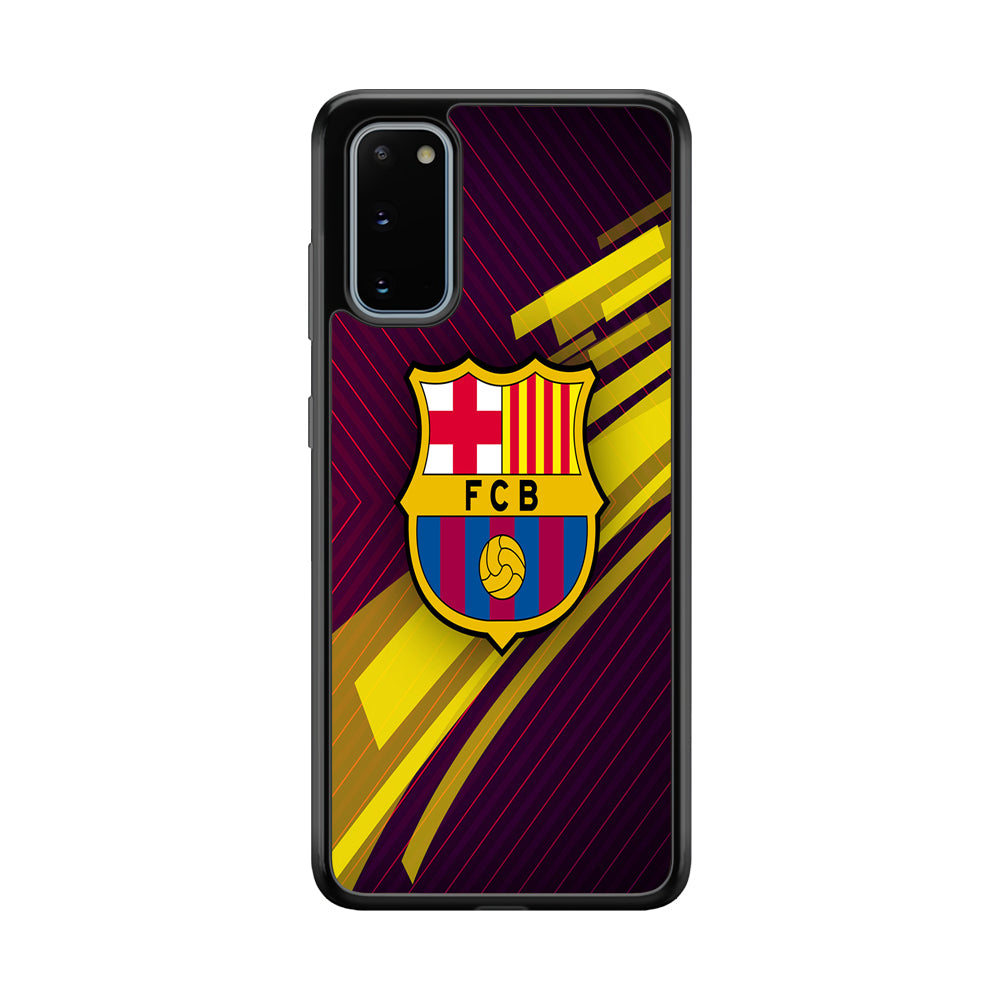 FB Barcelona 001 Samsung Galaxy S20 Case-Phone Case-Rubber Black (2D Case)-Altracase