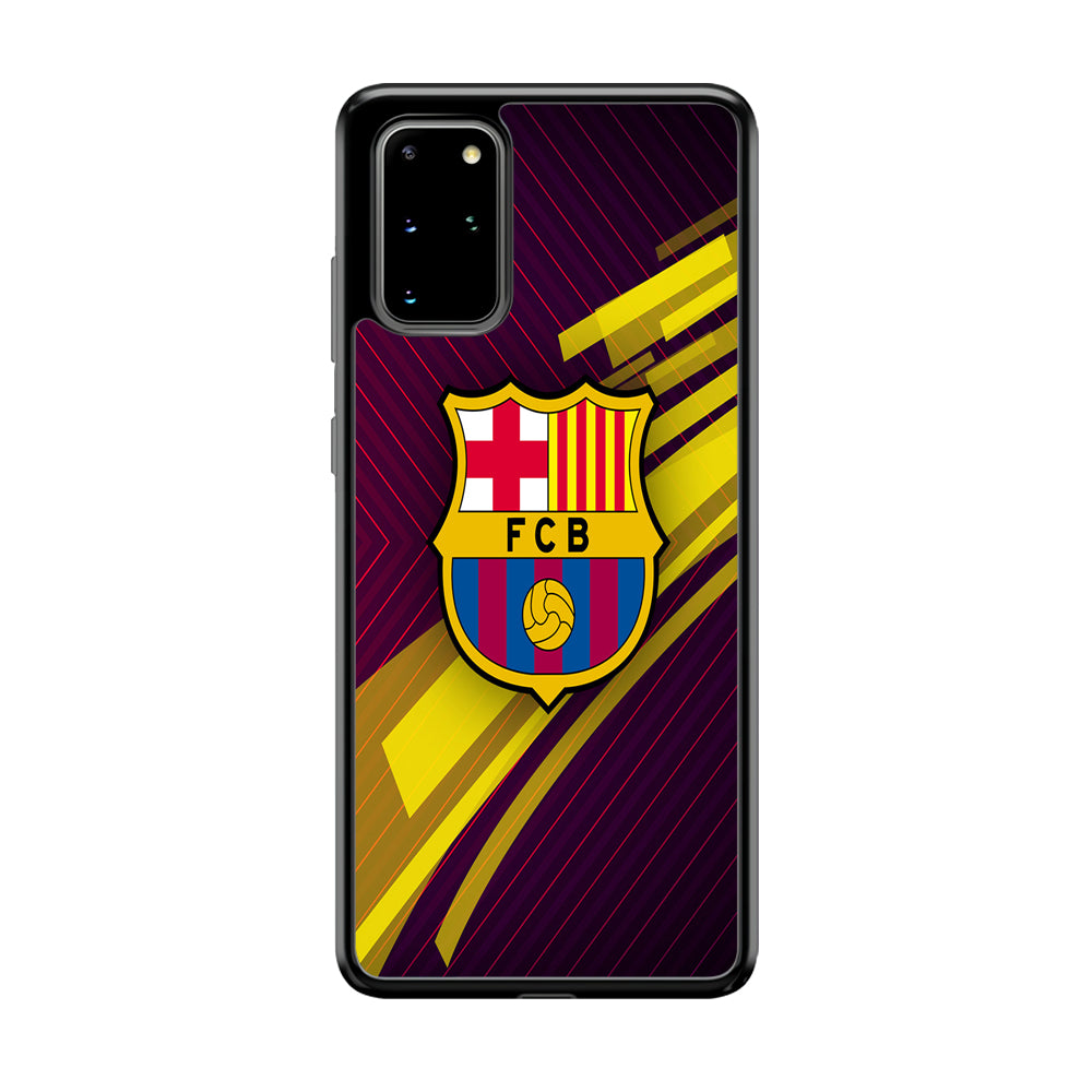 FB Barcelona 001 Samsung Galaxy S20 Plus Case-Phone Case-Rubber Black (2D Case)-Altracase