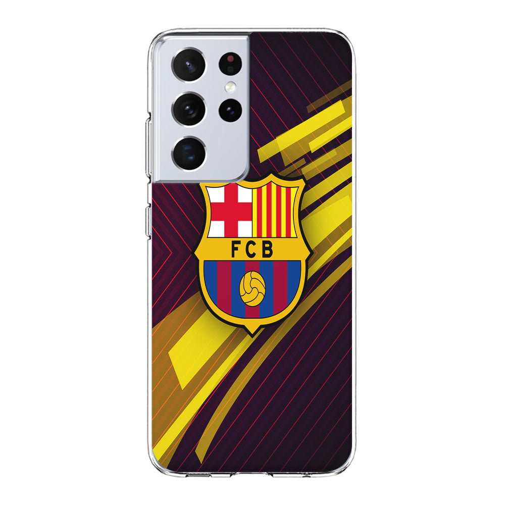 FB Barcelona 001 Samsung Galaxy S21 Ultra Case-Phone Case-Clear Soft Case-Altracase