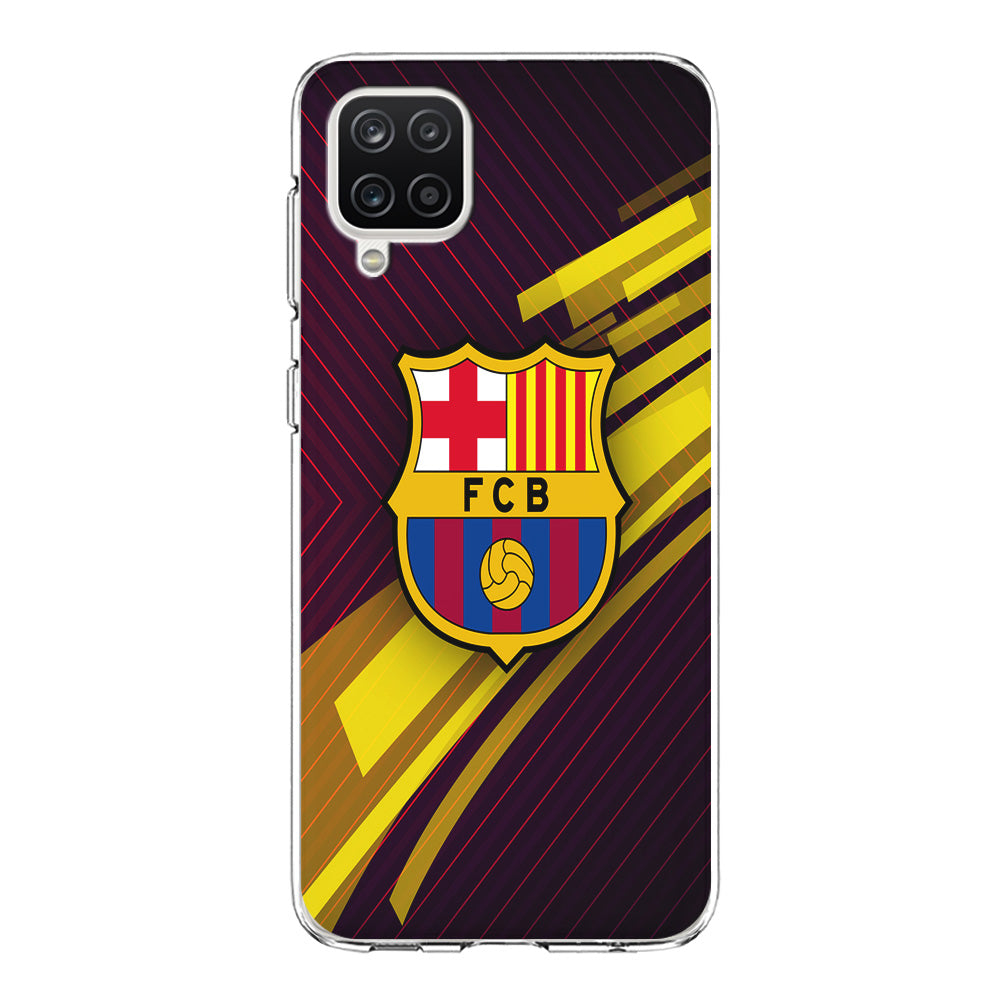 FB Barcelona 001 Samsung Galaxy A12 Case-Phone Case-Clear Soft Case-Altracase
