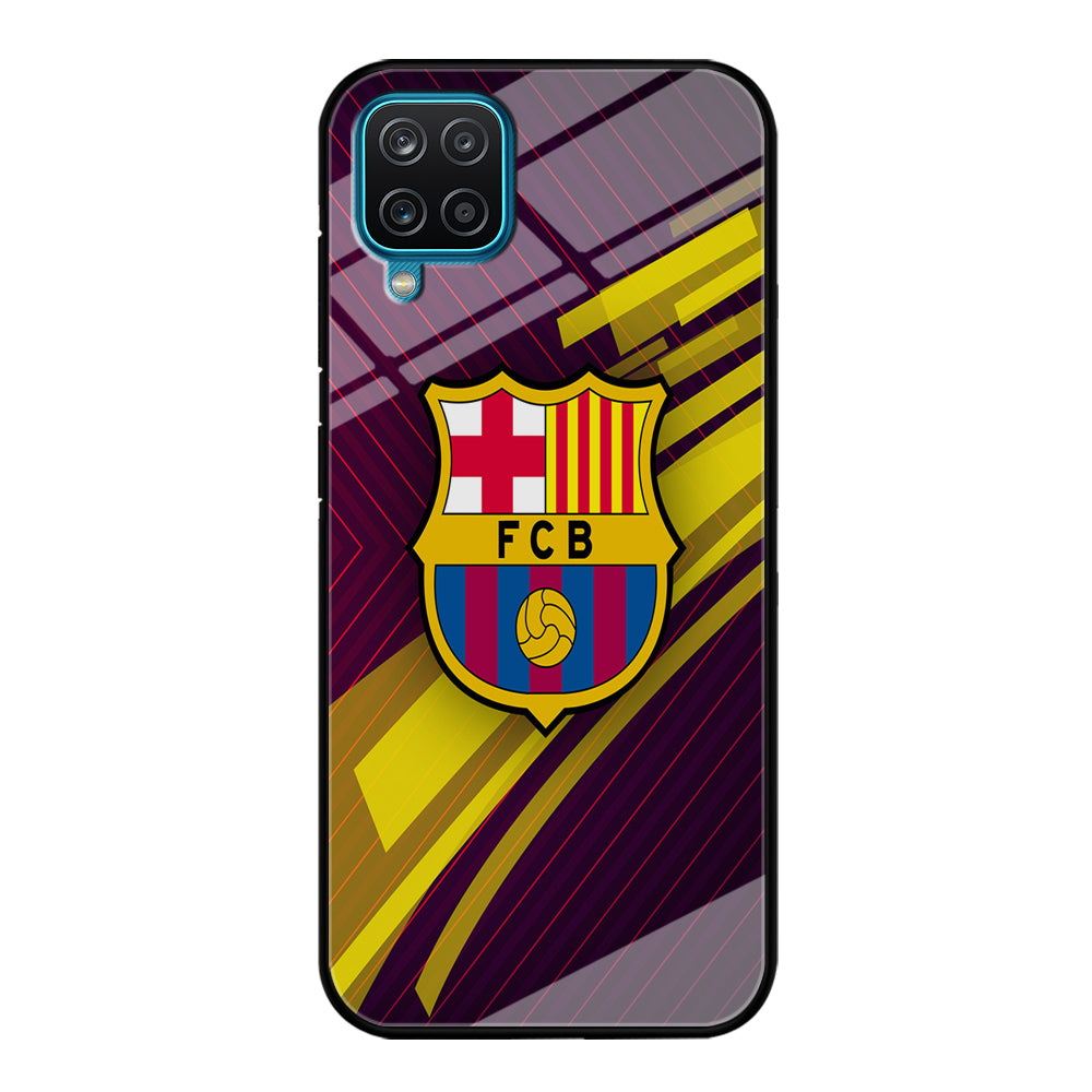 FB Barcelona 001 Samsung Galaxy A12 Case-Phone Case-Tempered Glass Case-Altracase
