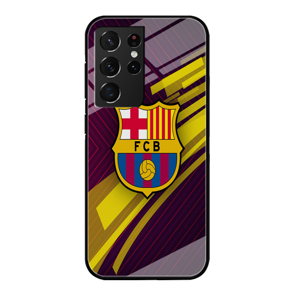 FB Barcelona 001 Samsung Galaxy S22 Ultra Case-Phone Case-Tempered Glass Case-Altracase