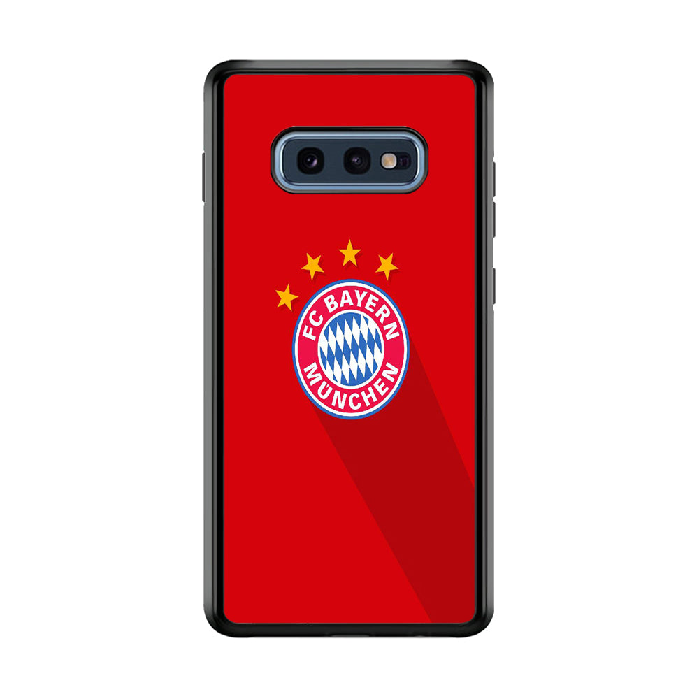 FB Bayern Munich 003 Samsung Galaxy S10E Case-Phone Case-Rubber Black (2D Case)-Altracase