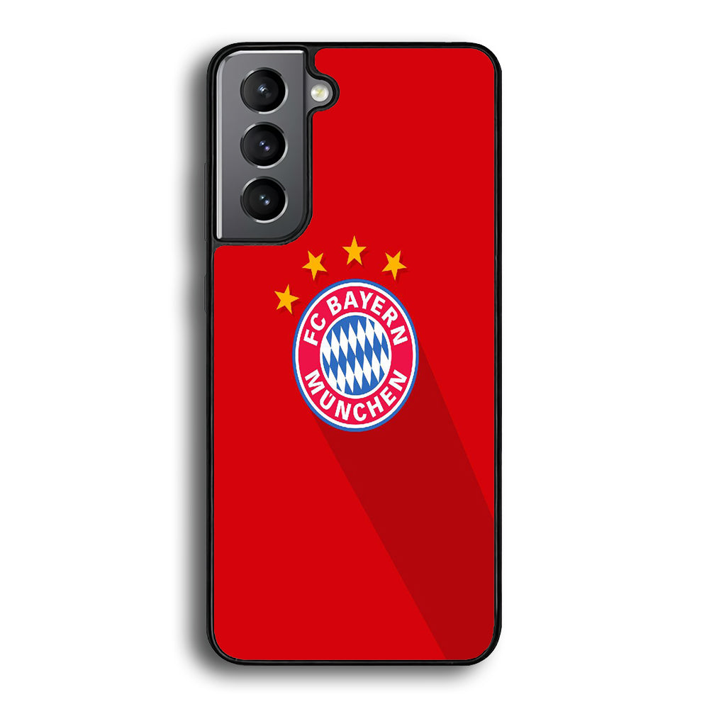 FB Bayern Munich 003 Samsung Galaxy S24 Case-Phone Case-Rubber Black (2D Case)-Altracase