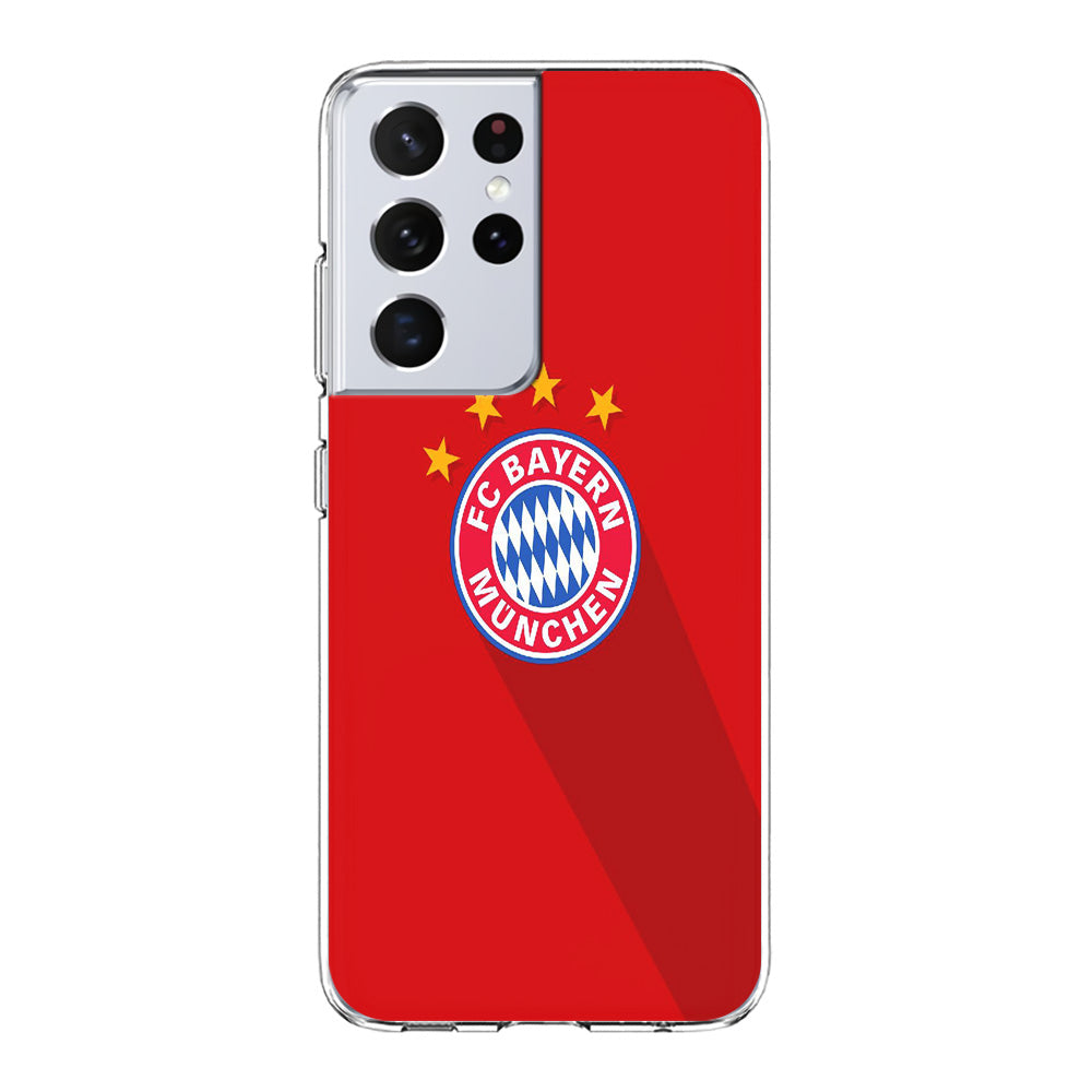 FB Bayern Munich 003 Samsung Galaxy S21 Ultra Case-Phone Case-Clear Soft Case-Altracase