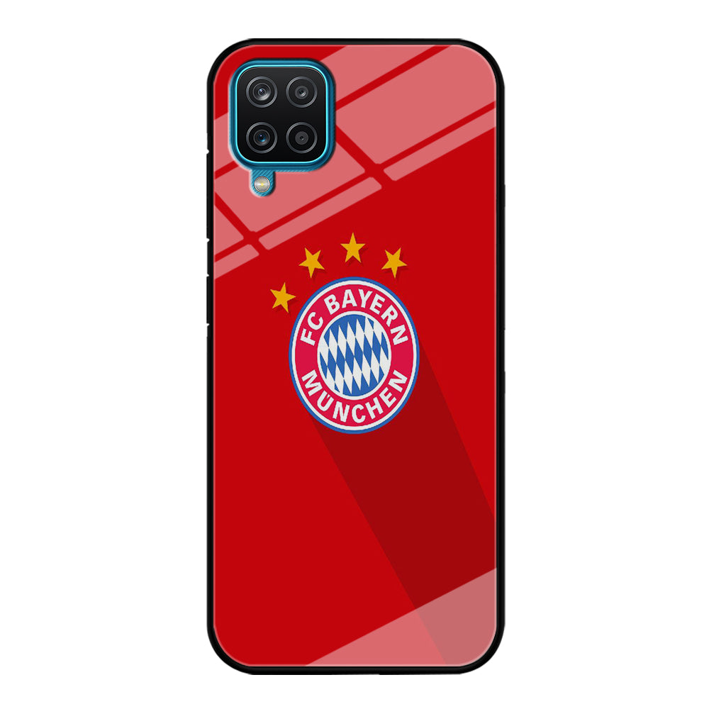 FB Bayern Munich 003 Samsung Galaxy A12 Case-Phone Case-Tempered Glass Case-Altracase