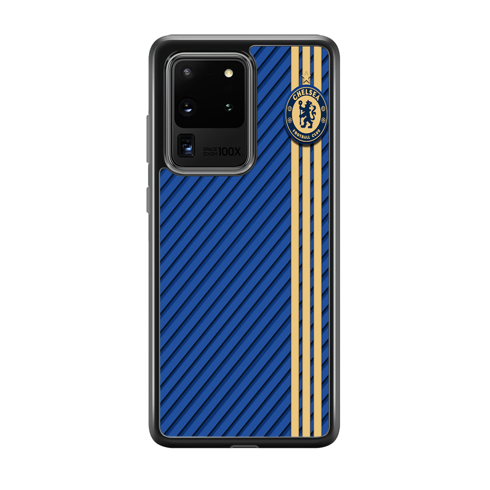FB Chelsea 002 Samsung Galaxy S20 Ultra Case-Phone Case-Rubber Black (2D Case)-Altracase