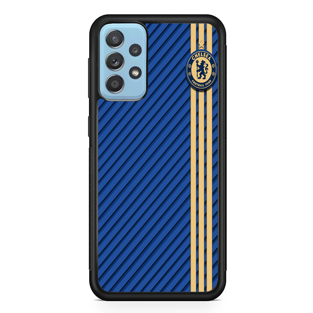 FB Chelsea 002 Samsung Galaxy A72 Case-Phone Case-Rubber Black (2D Case)-Altracase