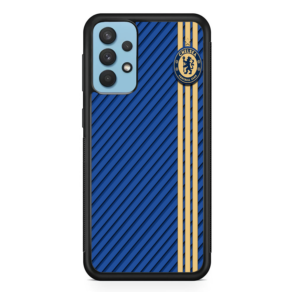 FB Chelsea 002 Samsung Galaxy A32 Case-Phone Case-Rubber Black (2D Case)-Altracase