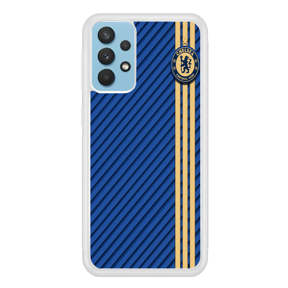 FB Chelsea 002 Samsung Galaxy A32 Case-Phone Case-Rubber White (2D Case)-Altracase