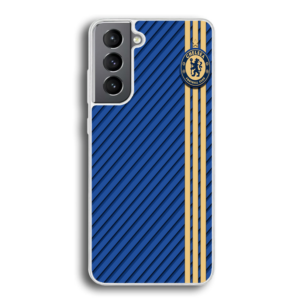 FB Chelsea 002 Samsung Galaxy S21 Plus Case-Phone Case-Rubber White (2D Case)-Altracase